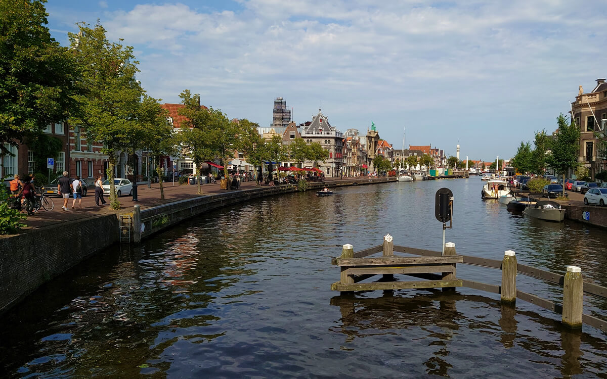 Grachtenfahrt in Haarlem